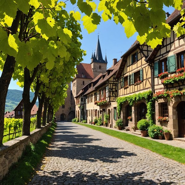 Quels sont les meilleurs circuits pour découvrir la route des vins en Alsace, France?