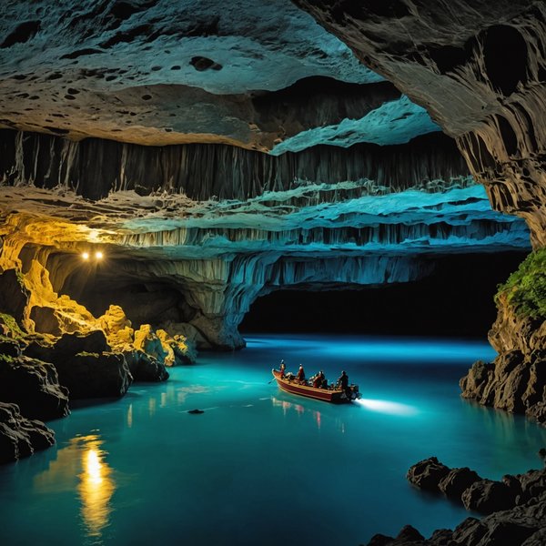 Comment organiser une croisière pour explorer les grottes marines bioluminescentes?